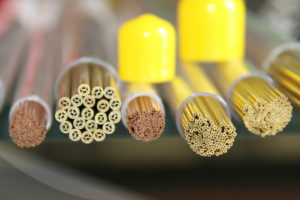 tubetti rame ottone elettrodi filo per elettroerosione EDM