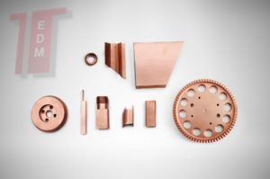 elettrodi rame produzione gamma standard copper electrodes elettrodi rame