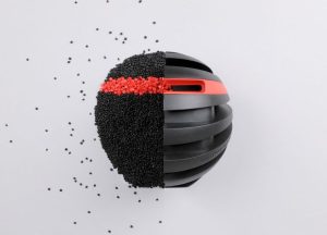 dionisio Oggetto design dal recupero grafite